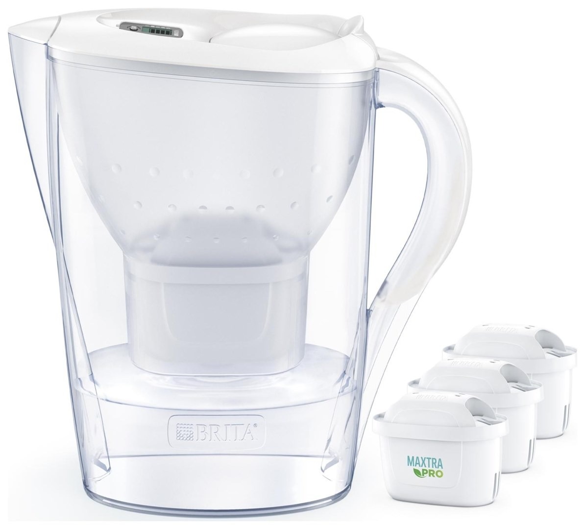 Brita Marella vrč za filtriranje vode + 3 Maxtra Pro filtera